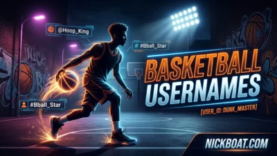 Basketball Usernames