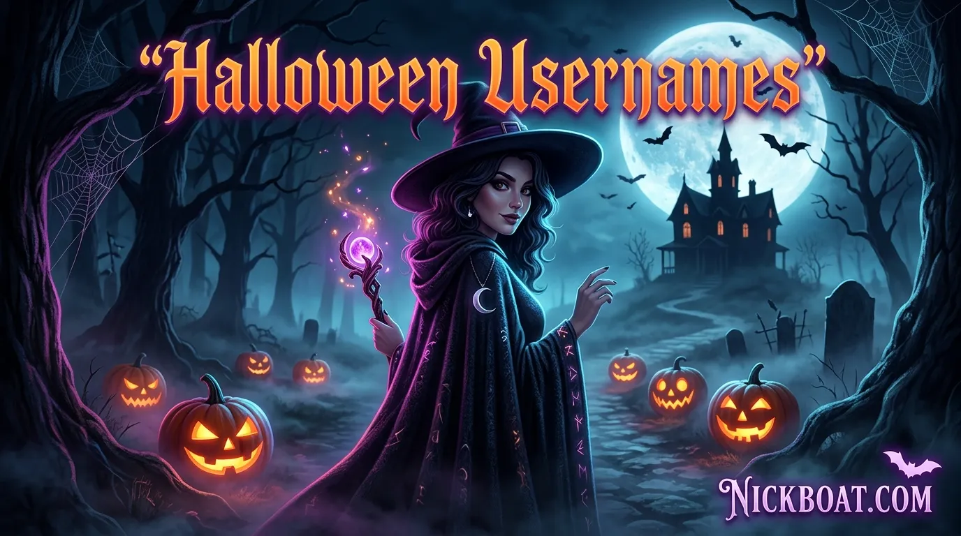 Halloween Usernames