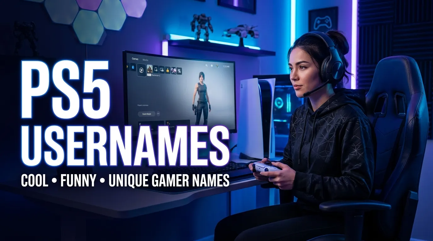PS5 Usernames