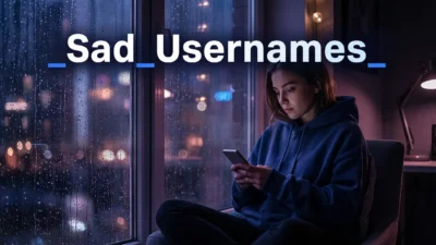 Sad Usernames