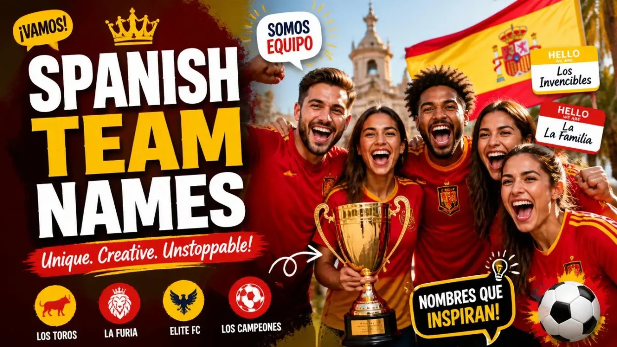 Spanish Team Names