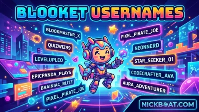 Blooket Usernames