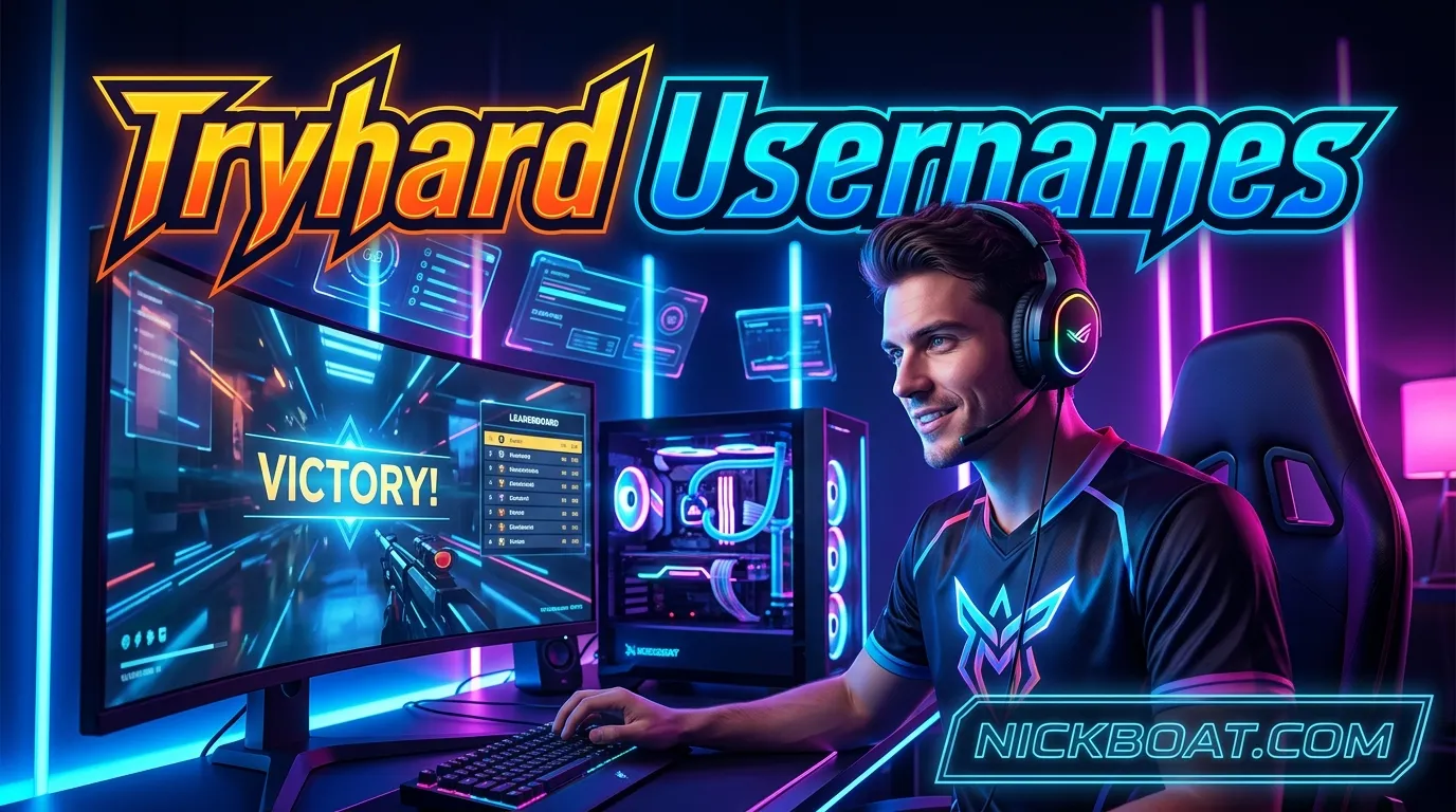 Tryhard Usernames