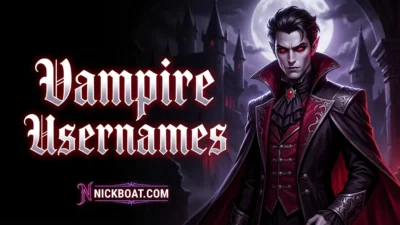 Vampire Usernames