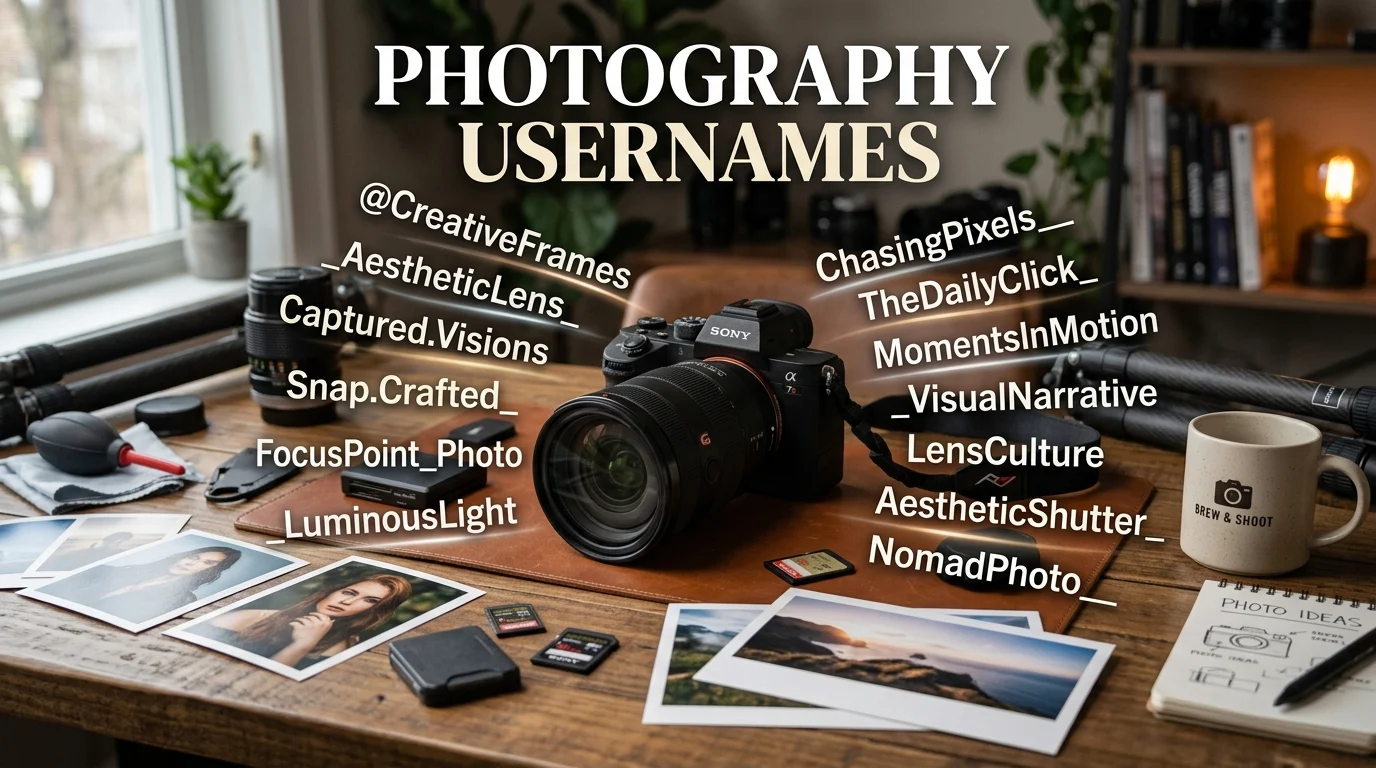 Photography Usernames