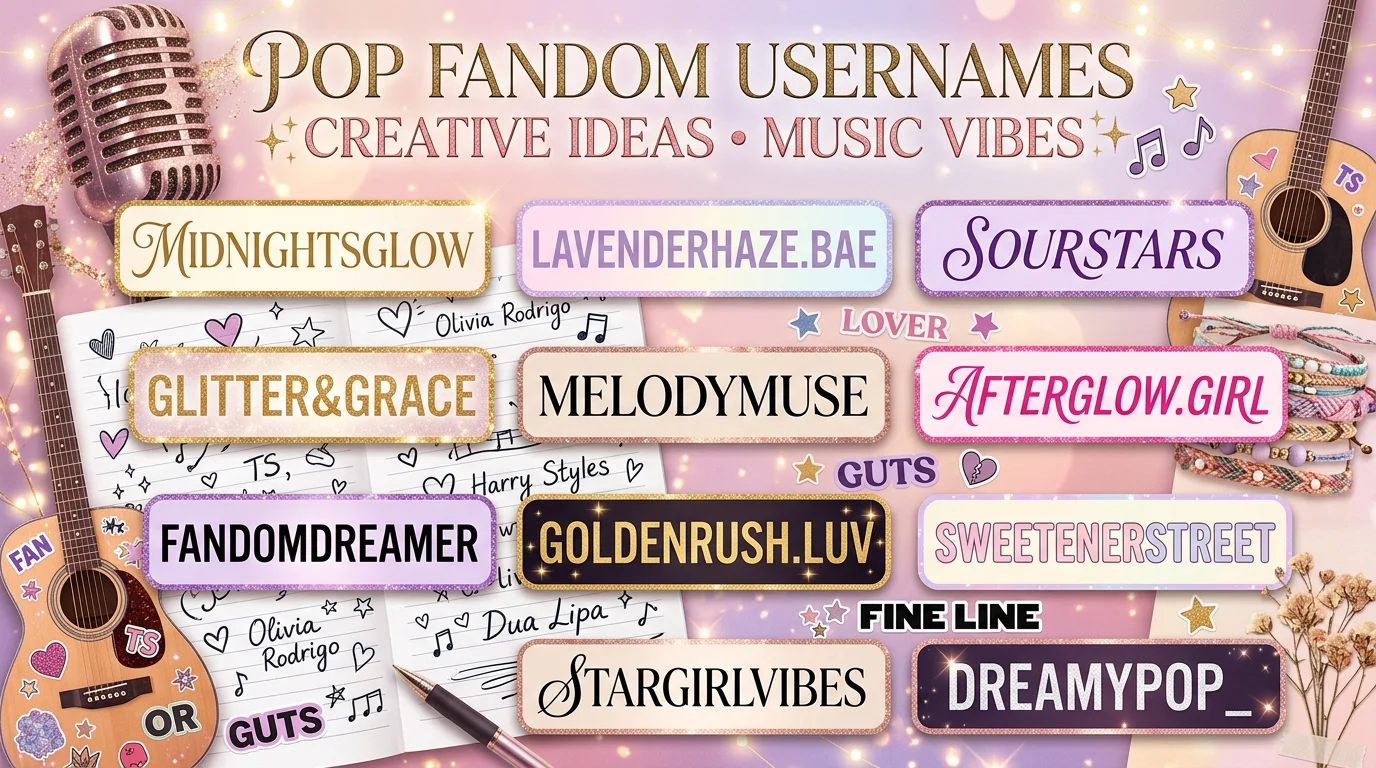 Taylor Swift Usernames