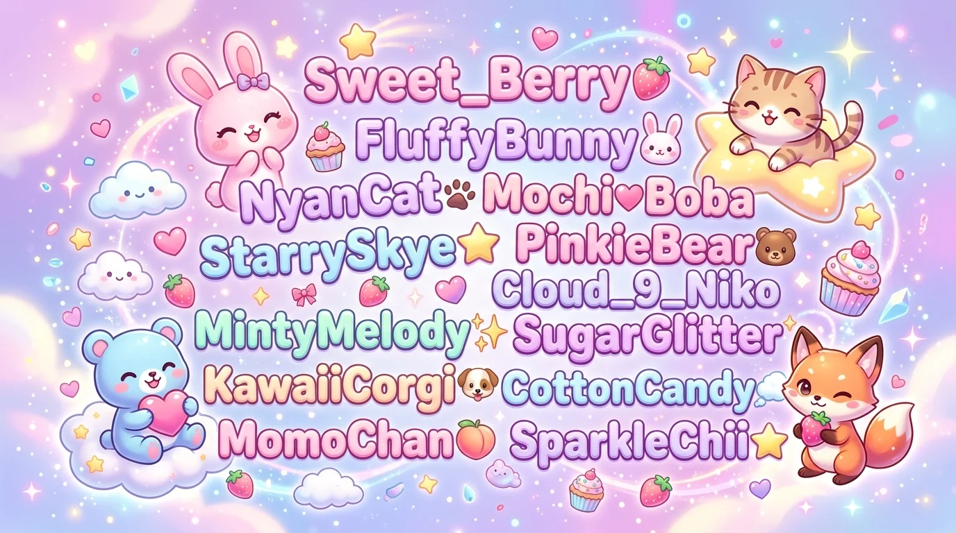Kawaii Usernames