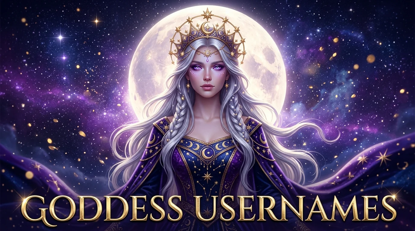 Goddess Usernames