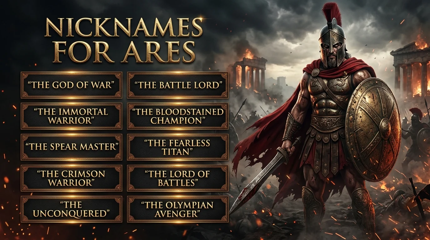 Nicknames for Ares