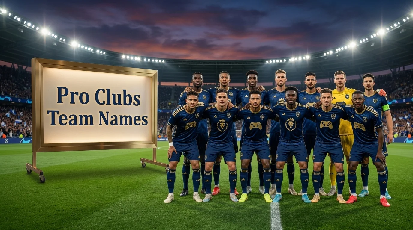 Pro Clubs Team Names