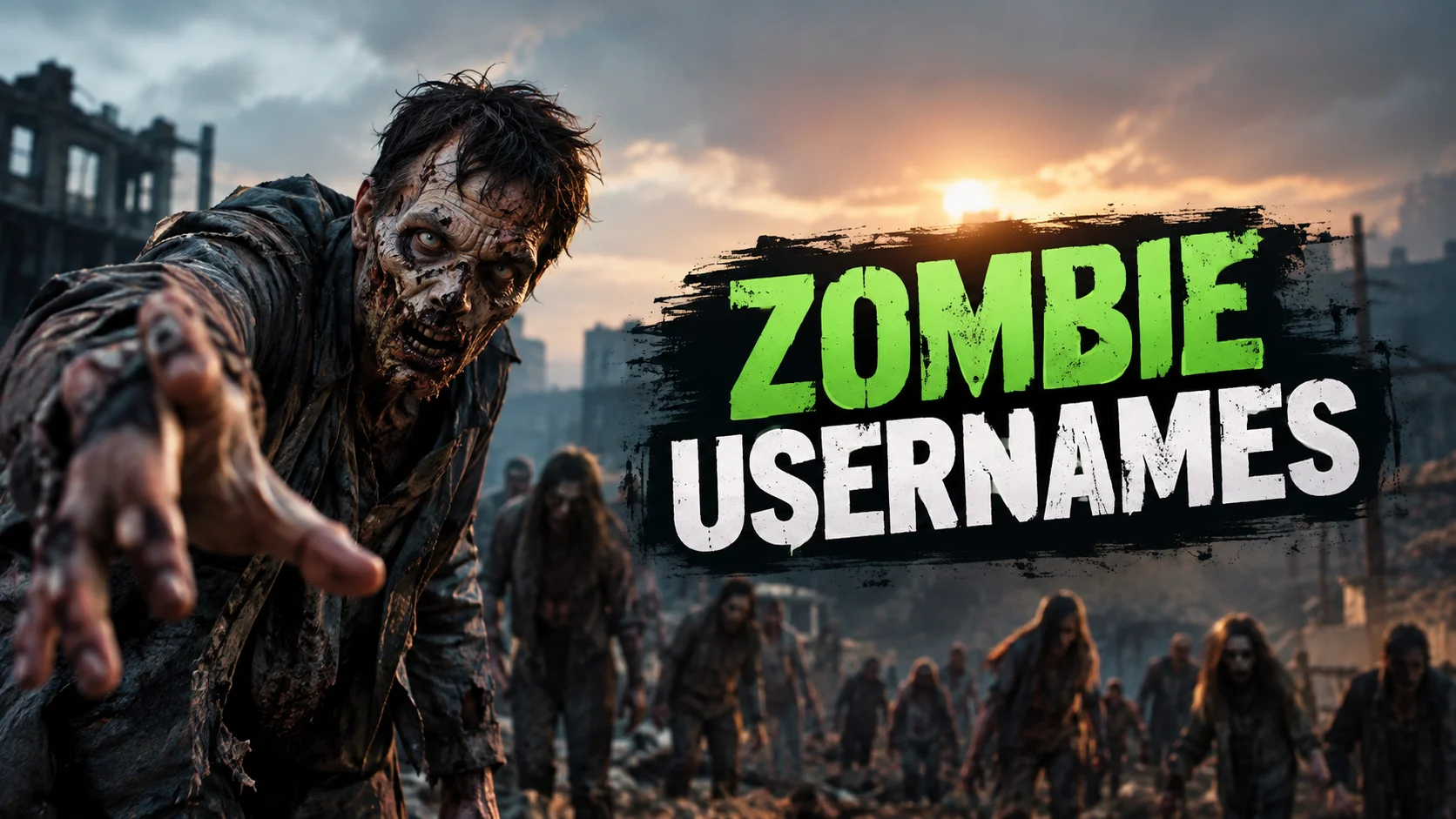 zombie usernames